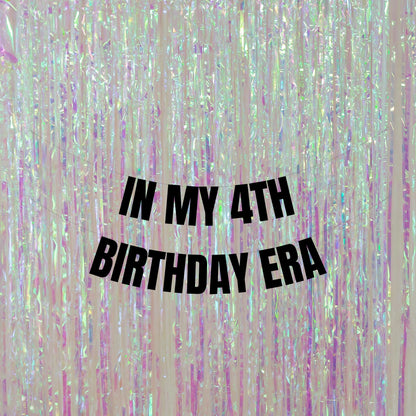 In my 4th birthday era banner