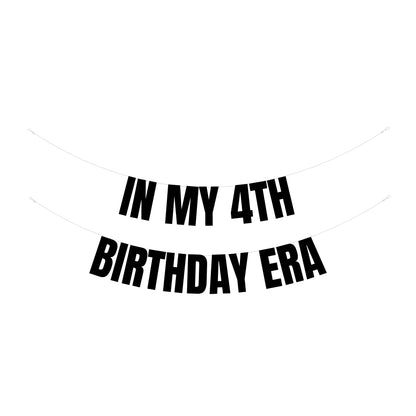 In my 4th birthday era banner