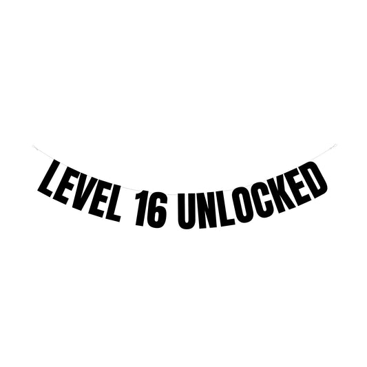 Level 16 unlocked banner