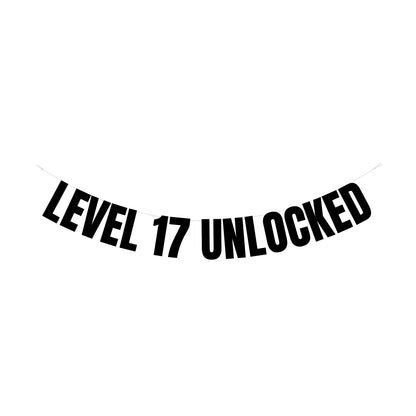 Level 17 unlocked banner