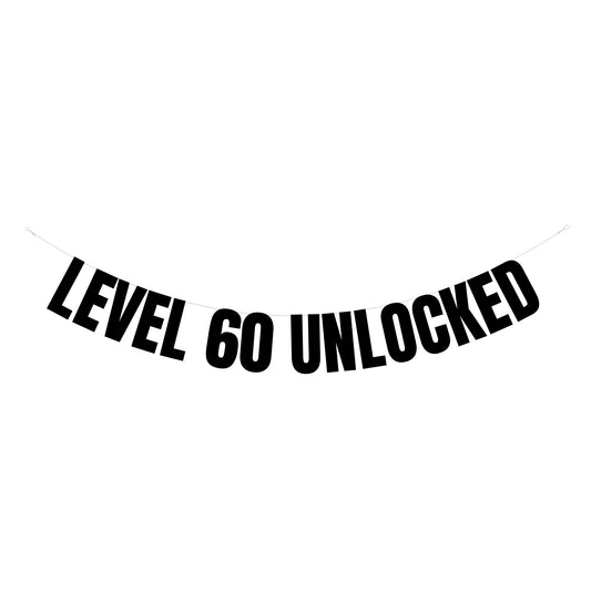 Level 60 unlocked banner