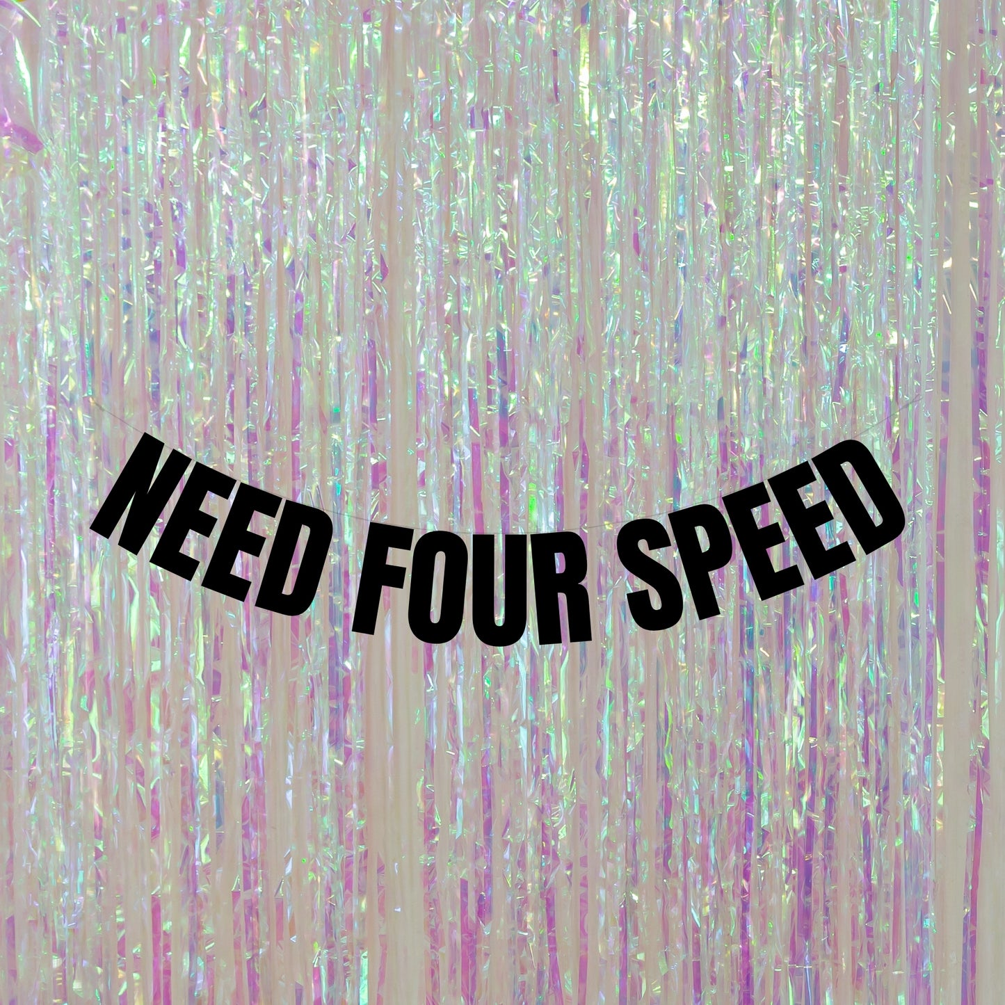 Need Four speed banner