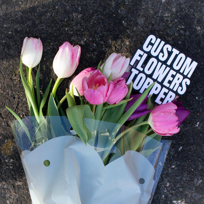 Custom Flowers topper