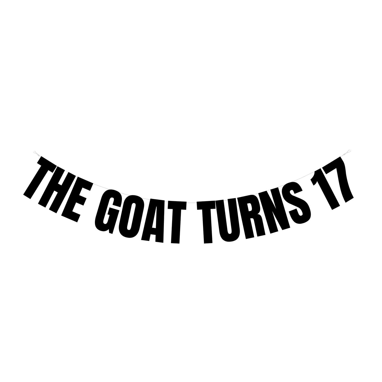 The goat turns 17 banner