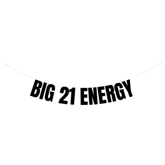 Big 21 energy banner