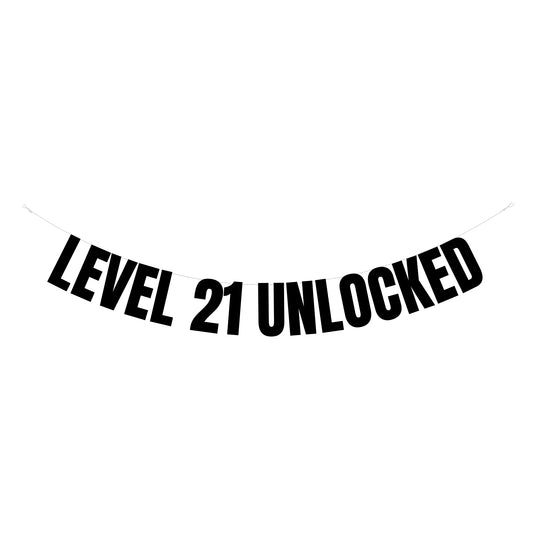 Level 21 unlocked banner